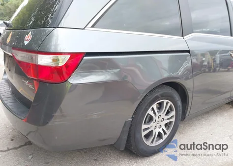 2012 Honda Odyssey Ex-L z USA, uszkodzony, nr VIN 5FNRL5H60CB110265